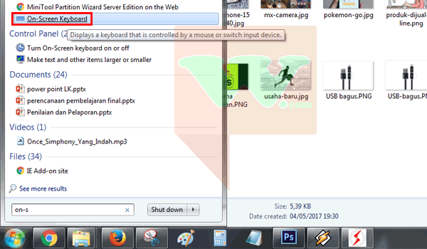 tombol keyboard laptop macet