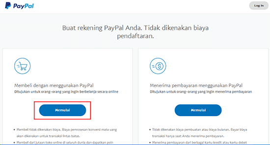 Daftar Akun Paypal