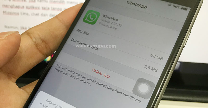 Cara hapus Aplikasi iPhone Permanen atau Sementara