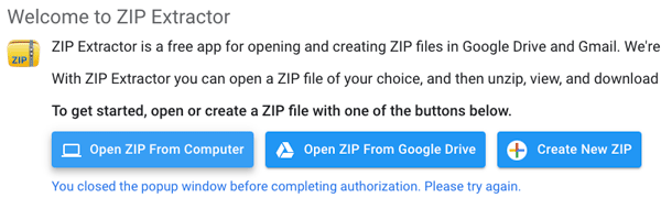 Cara membuka file zip di google drive